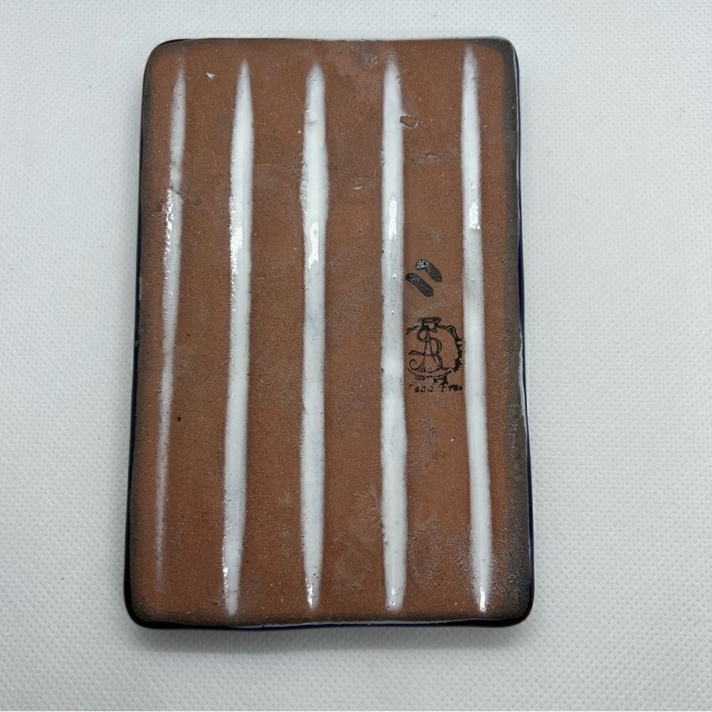 Mexican tile - has the number 3 from Mexico - Picture 2 of 2
